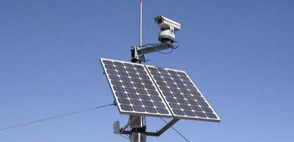 太陽能供電助力野外監控設備運行